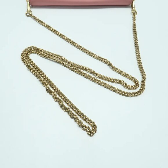 Prada Pink Leather Shoulder Bag 674-031825 - Picture 8 of 12